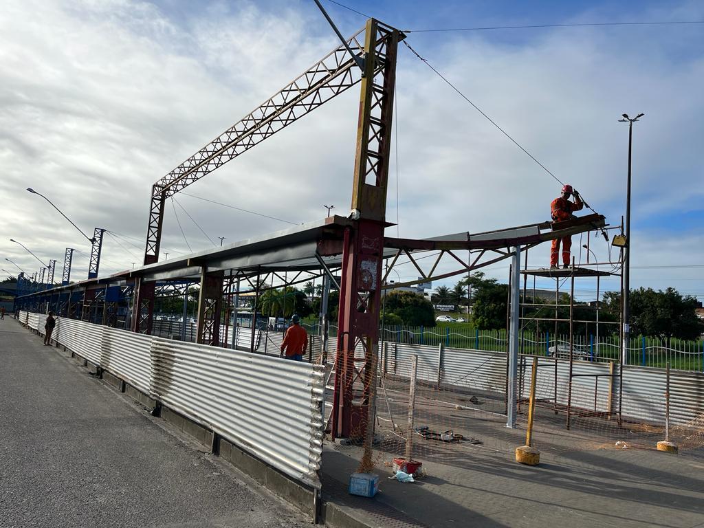 Prefeitura inicia segunda etapa da obra de revitalização do Terminal Leonel Brizola - SMTT Aracaju